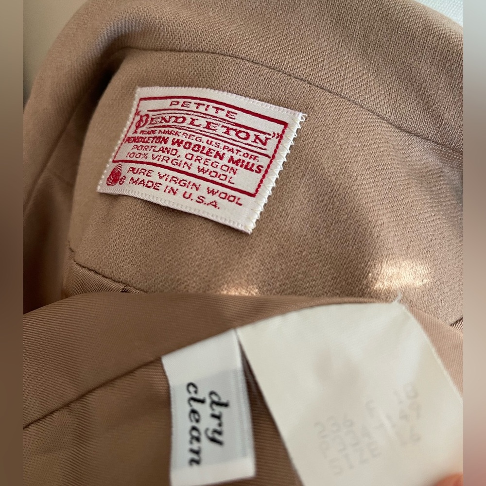 Pendleton 100% Wool Blazer - image 3